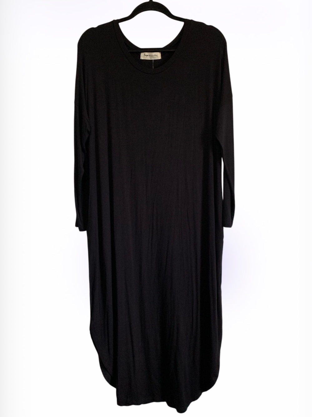 Impressions Long Sleeves Maxi Dress